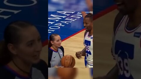 Dwight Howard Trying the LUKA's "Fouling inlove with you"