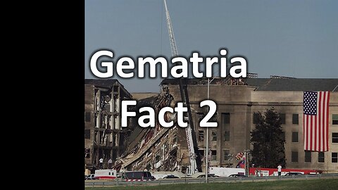 Gematria Fact 2 - Flight 77