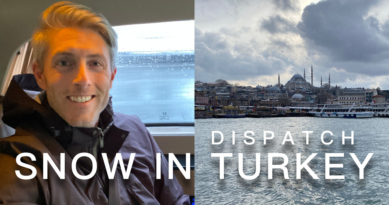 Record snowfall while traveling abroad! Istanbul Turkey!