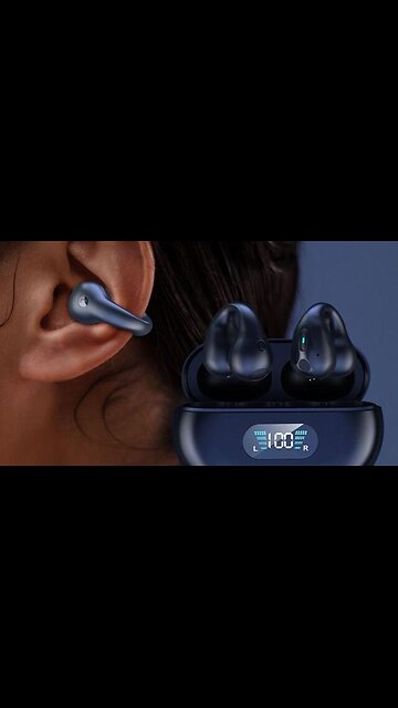 New Tws For Ambie Sound Earcuffs Ear Bone Conduction Earring Wireless Bluetooth Earphones Sport Head