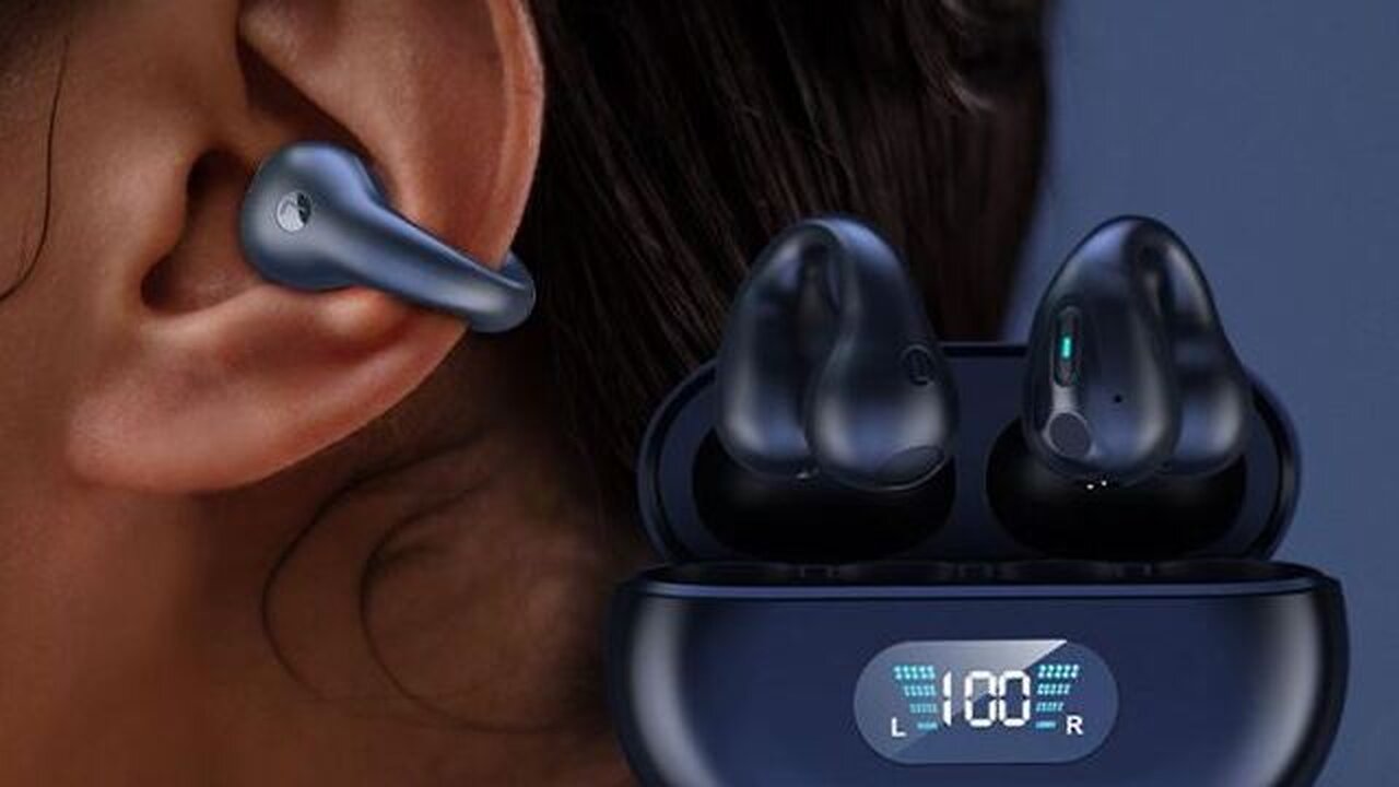 New Tws For Ambie Sound Earcuffs Ear Bone Conduction Earring Wireless Bluetooth Earphones Sport Head