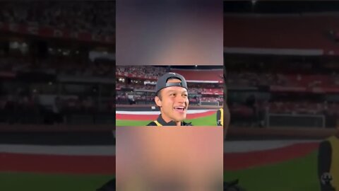 REINALDO ZOANDO O GOLEIRO JOÃO PAULO DO SANTOS l SÃO PAULO X SANTOS