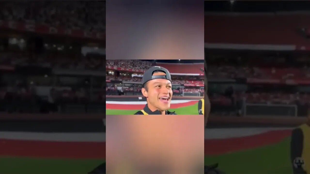 REINALDO ZOANDO O GOLEIRO JOÃO PAULO DO SANTOS l SÃO PAULO X SANTOS