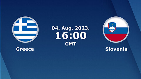 Greece vs Slovenia Friendly Game In FIBA World Cup 2023