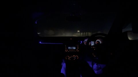 Night drive chill