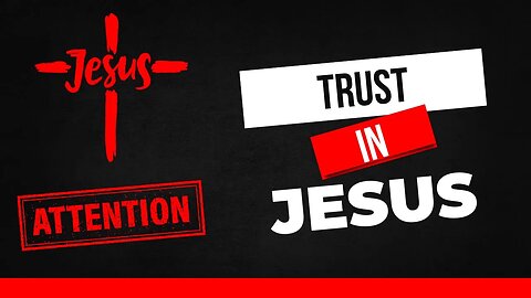 Trust In Christ Jesus | Religion or Relationship | ProverbsGuys Ministries