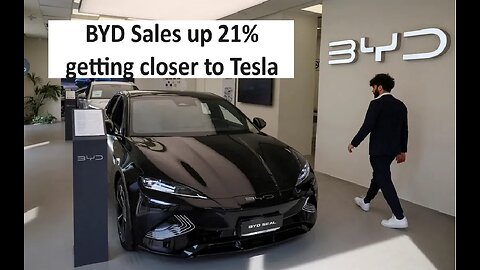 BYD car sales increase 21% Q2