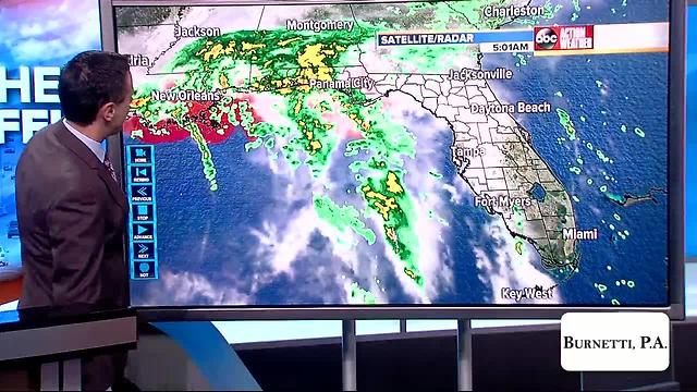 Tropical Storm Cindy strengthens in Gulf; warning area grows