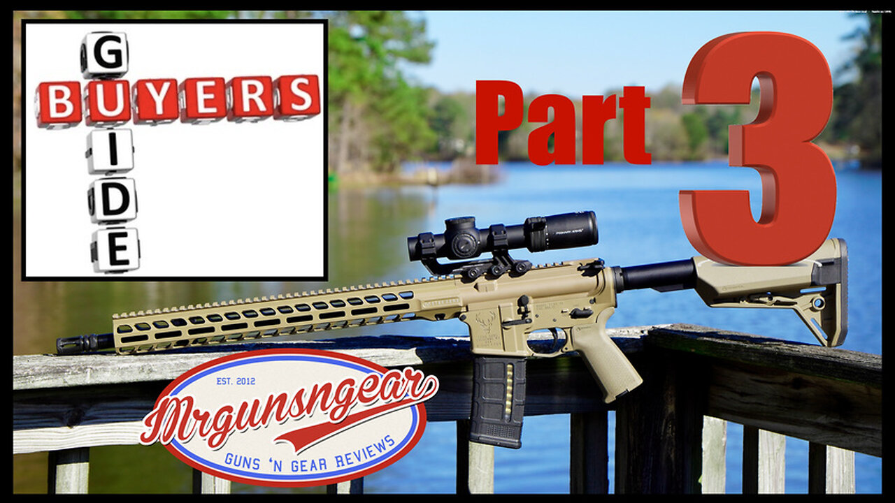 AR15 Buyer's Guide Part III: Stock, Grip, & Buffer System