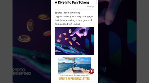 A Deep Dive Into Fan Tokens #cryptomash #cryptomashnews #cryptonews #fantoken