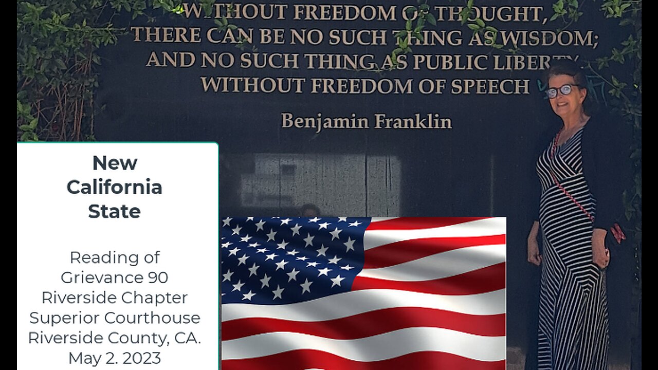 New California State - Reading of Grievance 90 - Riverside Chapter - May 2, 2023