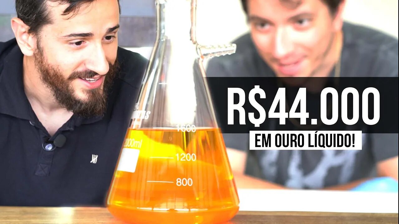 Escondemos R$44 MIL em OURO no ÁCIDO!