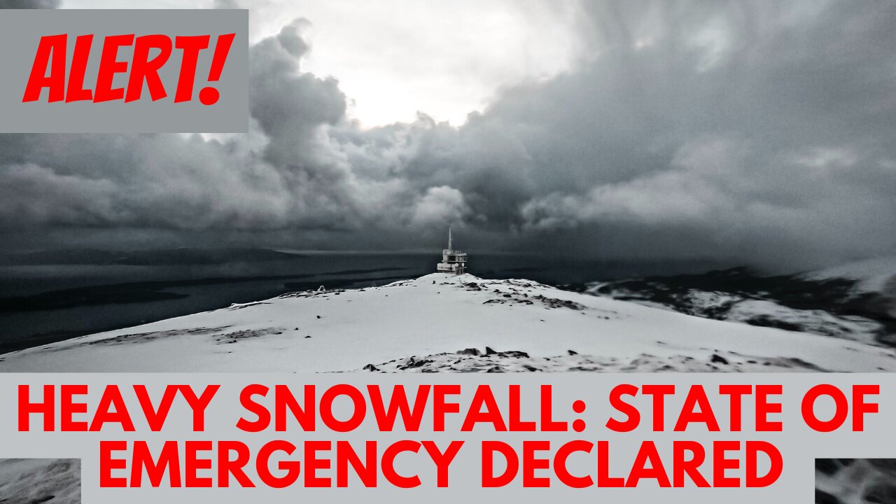 California mountain communities buried in heavy snowfall: State of Emergency declared #usnews