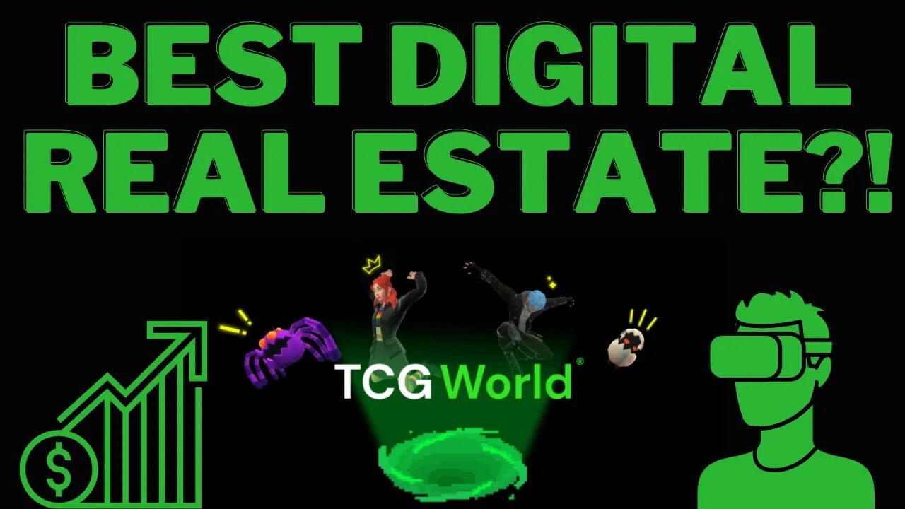 Digital Real Estate With CRAZY POTENTIAL! | TCG World Metaverse