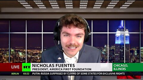 "Twitter Should Be Nationalized" - Nick Fuentes debate on Russia Today