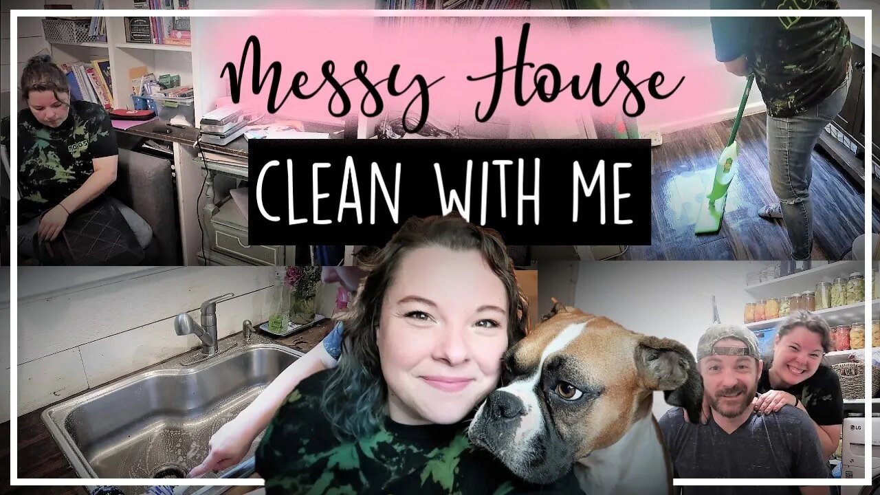 Clean With Me//Getting the House Ready for the Week//Speed Cleaning//Cleaning Motivation