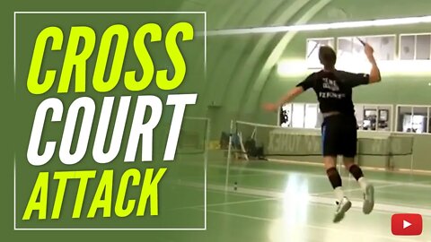 Cross Court Attack - Coach Engholm training Rasmus Gemke (2014) - Online Badminton Coaching