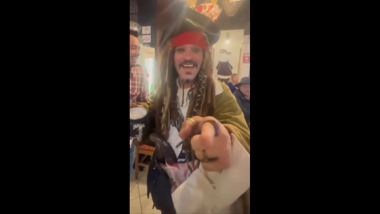 Jack Sparrow comentando sobre o Lula Molusco