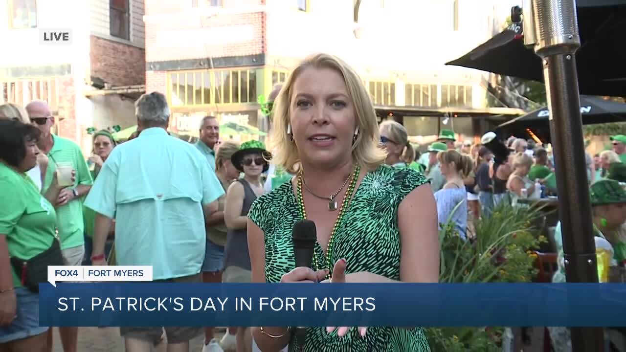St. Patrick's Day celebrations bringing more visitors to Fort Myers