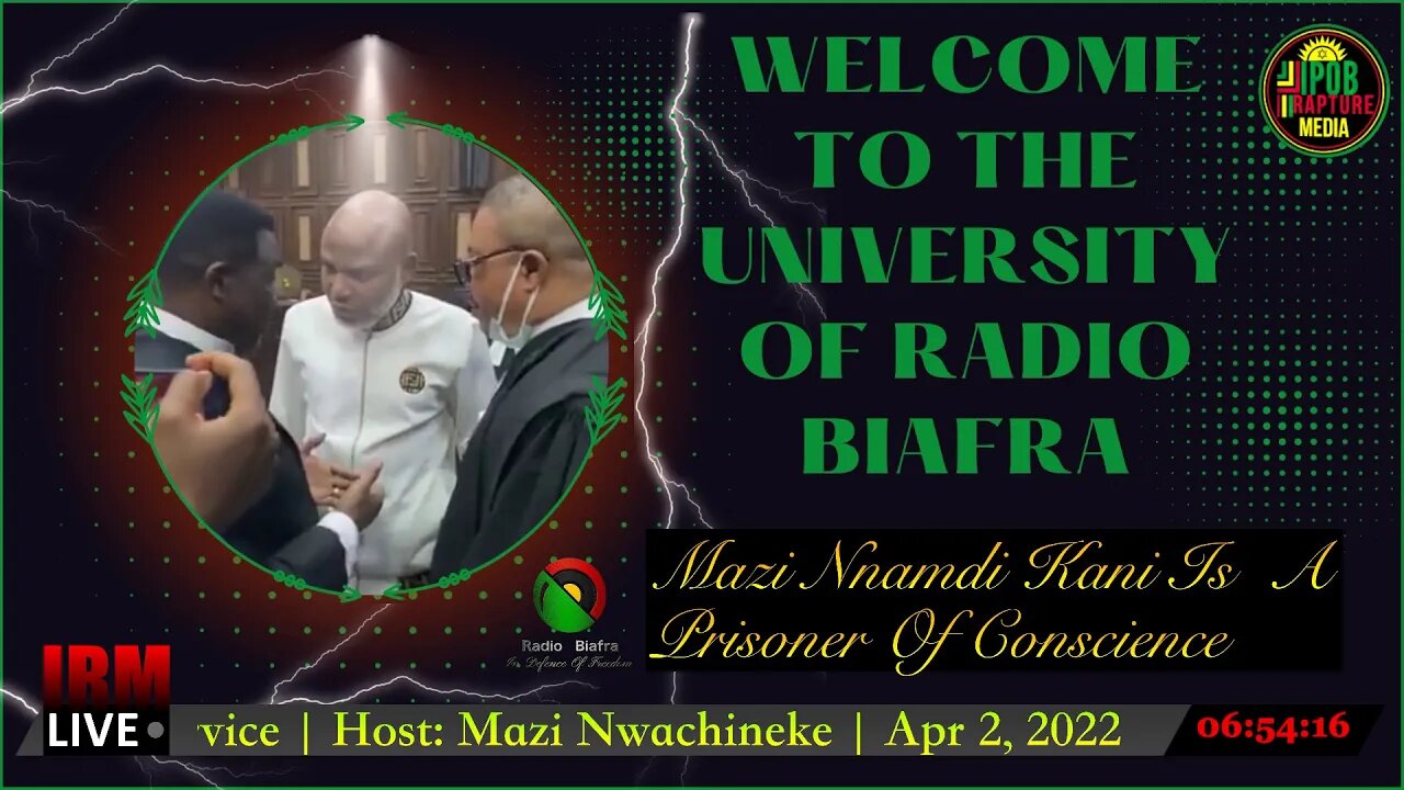 SHABBAT-SHALOM: Radio Biafra | Hausa-Service | Host: Mazi Nwachineke | Apr 2, 2022