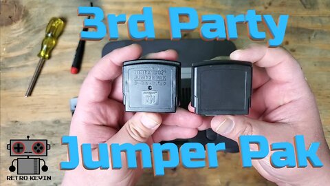 N64 3rd party Jumper Pak issue.