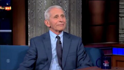 Dear God, No: Stephen Colbert Asks Guest Anthony Fauci If He'd Consider Running For President