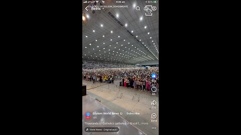 Brazil : catholics Eucharistic Adoration 28/09/2024