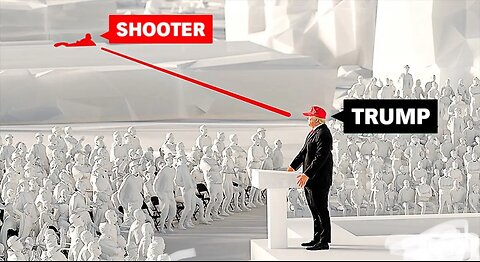 Mapping the trump shooting