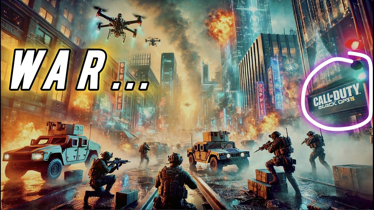 Call Of Duty BLACK OPS 6 - All Out War - Chopper Gunner