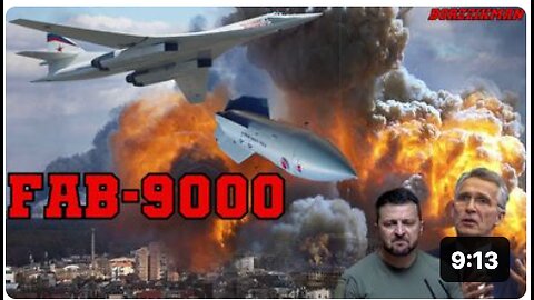 Run For Your Lives! Russia Deploys FAB-9000 In UKR: The Most Powerful Non-Nuclear Bomb Ever Built!