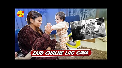 Zaid malik walks for first time