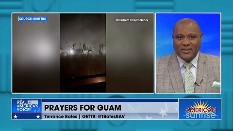 Super typhoon Mawar hits Guam overnight