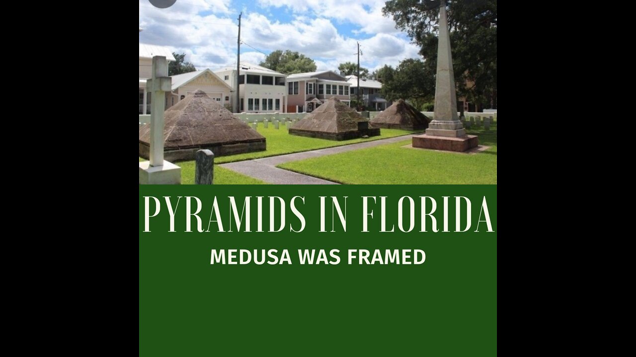 Did you know there are 3 Pyramids in St Augustine, same latitude as Giza??