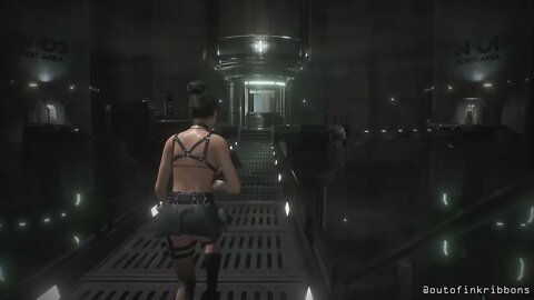 Resident Evil 2 Remake Claire BDSM Two pieces outfit