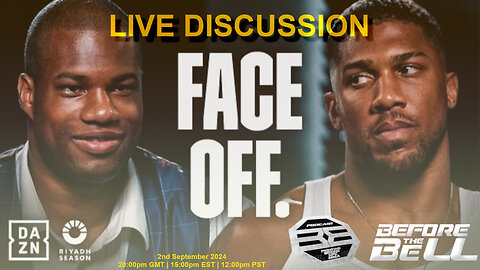 FACE OFF: Anthony Joshua vs Daniel Dubois | LIVE REACTION