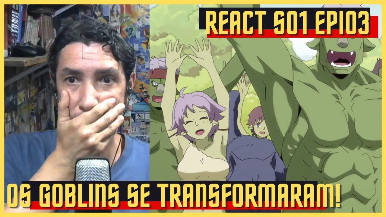 REACT - Tensei shitara Slime Datta Ken - S01 E03 Reaction