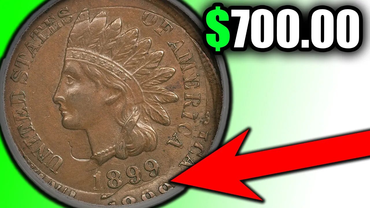 Indian Head One Cent Coins Worth A LOT of Money!!