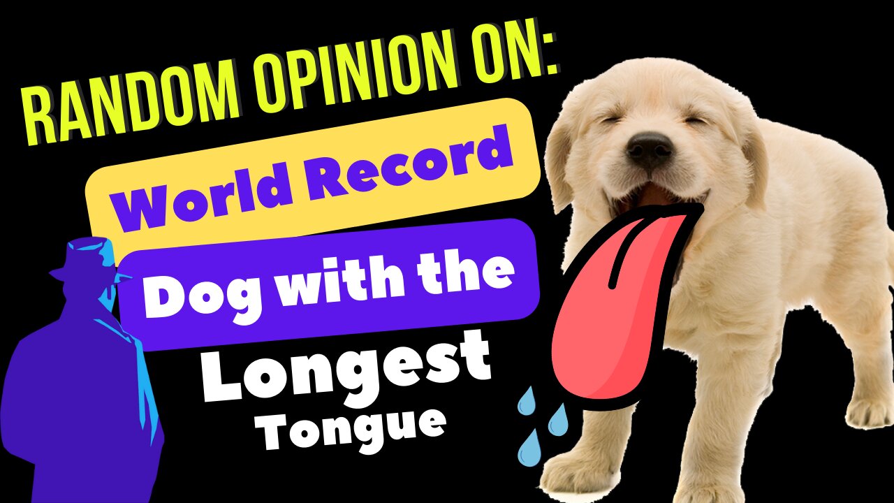 Breaking News: Dog with World's Longest Tongue Shatters Records!