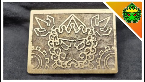 Belt Buckles--Melting Scrap Brass for Sand Casting