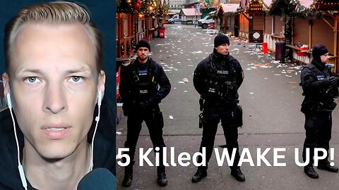 White Christians are UNDER ATTACK! Germany Christmas Market Attack!