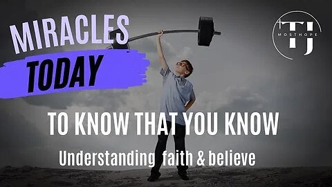 Trusting God mosthopedeliverance.com