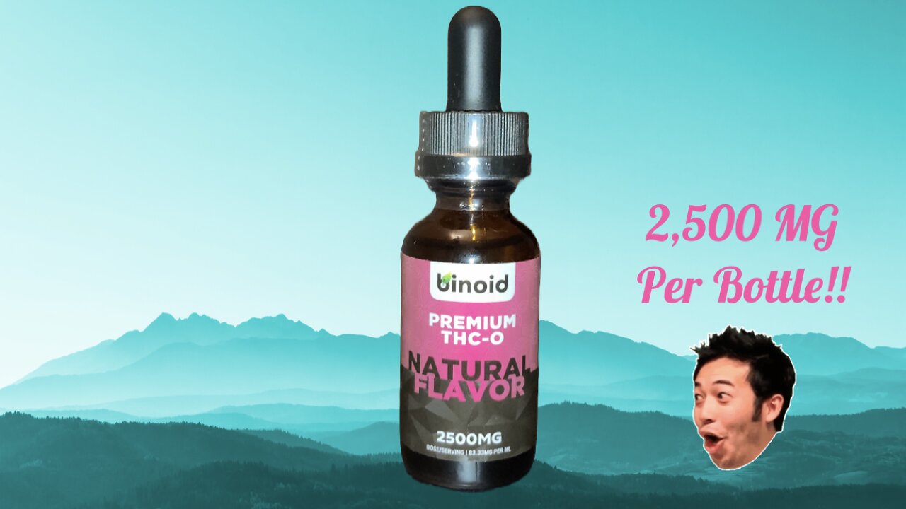 Binoid Premium THC-O 2,500 MG Tincture Review