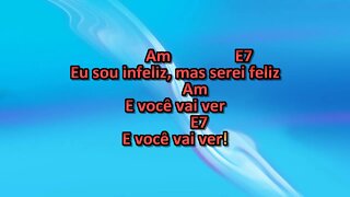 Lourenço e Lourival, Como Eu Chorei , karaoke playback 3