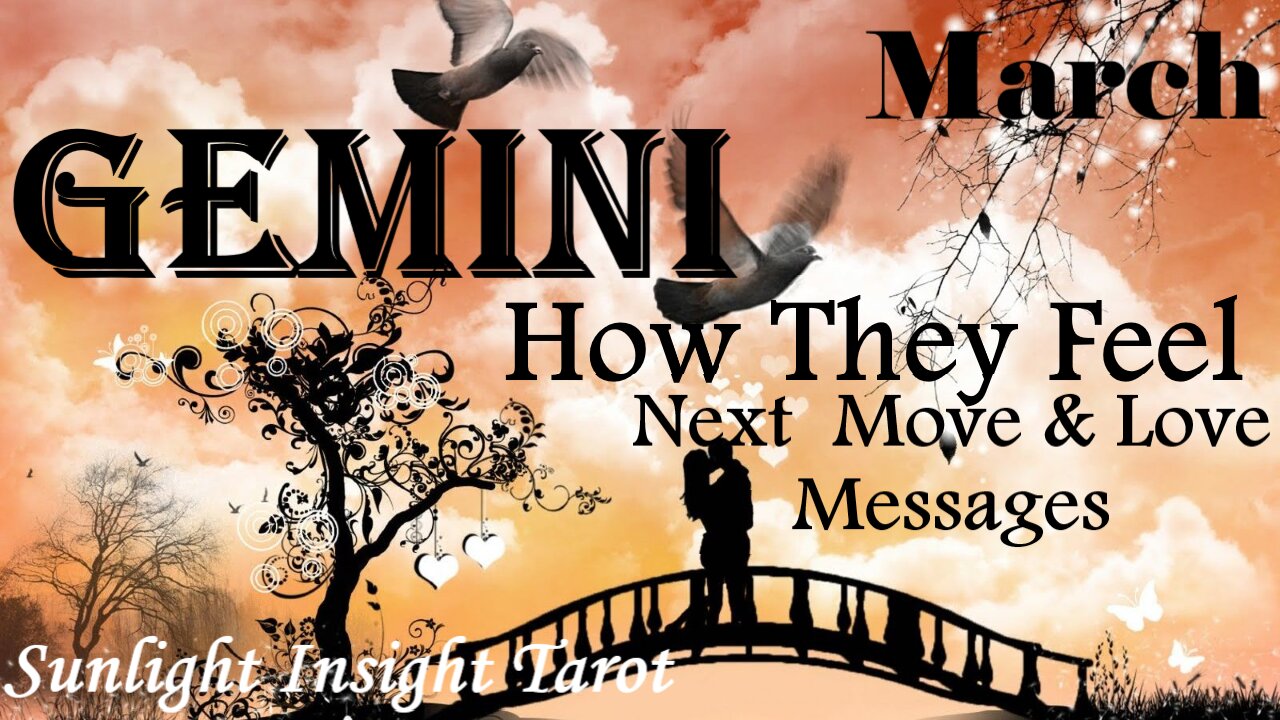 GEMINI - They Want A Face To Face To Discuss a Future With You! 💏🌹 March How They Feel
