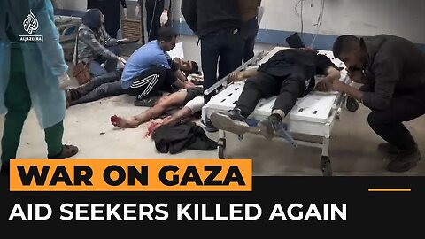 Israeli forces accused of new massacre of people waiting for Gaza aid