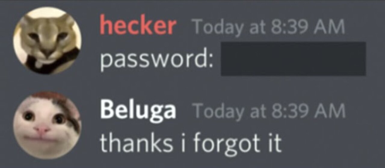 When a hacker finds your password…