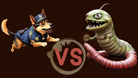 Police Vs Hungry worm| Funny cartoon for