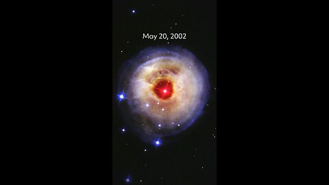 Hubble Timelapse of "Light echo"