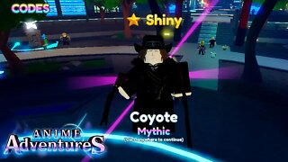 SHOWCASE COYOTE STARK SHINY NO ANIME ADVENTURES