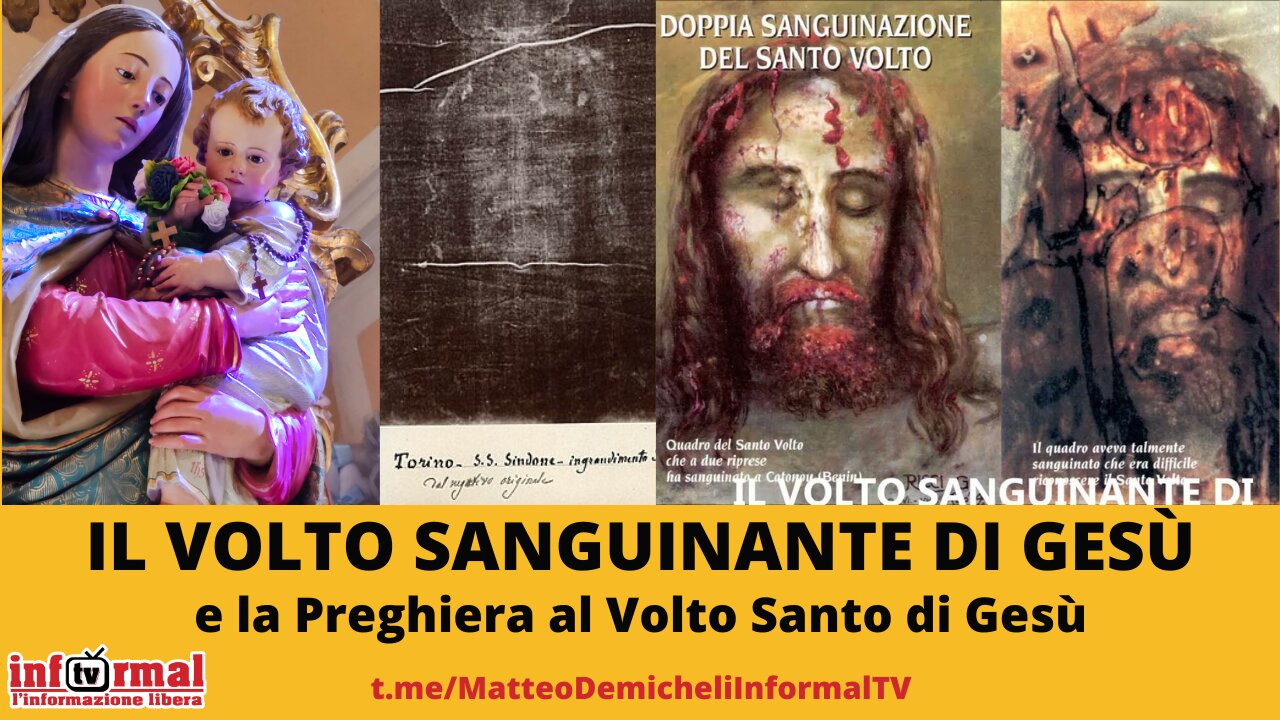 IL VOLTO SANGUINANTE DI GESÙ